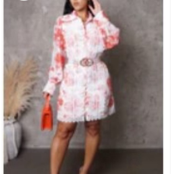 JJ’s Fairyland Floral and Lace Button-Up Dress Size L - Picture 15 of 15